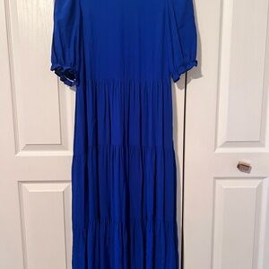 Zara Vibrant Blue Dress